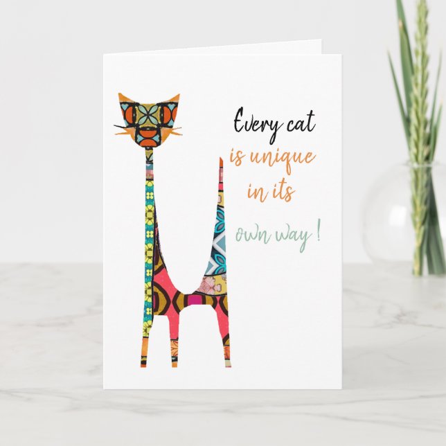 Cat card (Front)