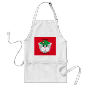 Cat Cartoon Standard Apron