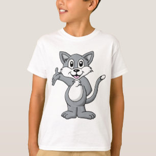 Cat Cartoon T-Shirt