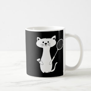 Cat Cat Badminton Shuttle For Men Women Kids Coffee Mug