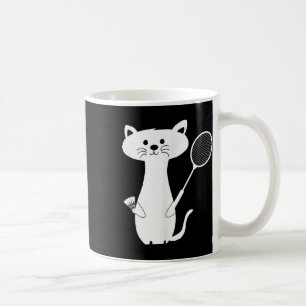 Cat Cat Badminton Shuttle For Men Women Kids Coffee Mug