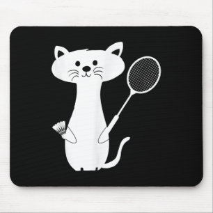 Cat Cat Badminton Shuttle For Men Women Kids Mouse Pad