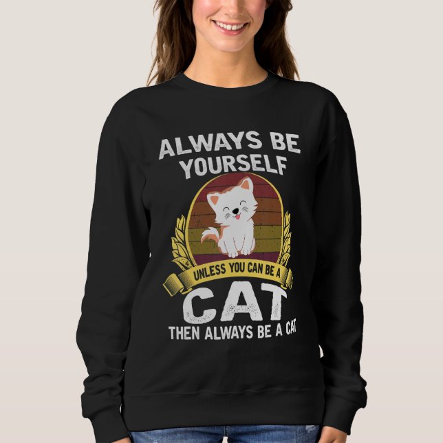 Cat  Cat Cat Cat Sweatshirt (Front)