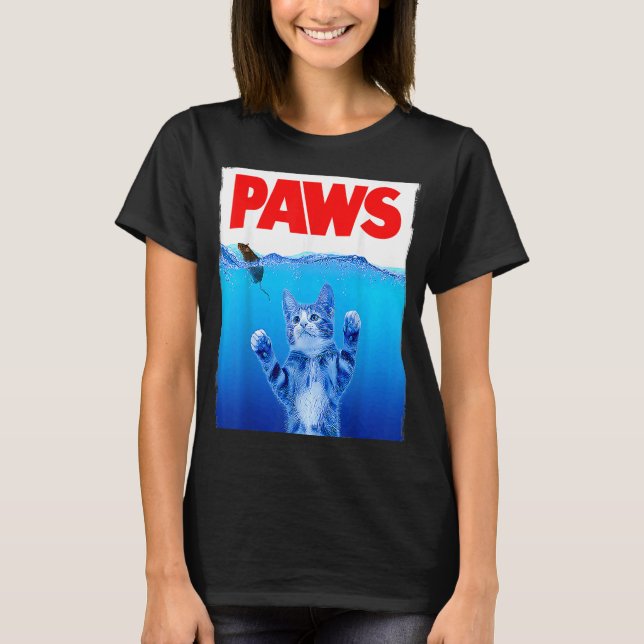 Cat  Cat Paws  Cute Cat  Cat T-Shirt (Front)