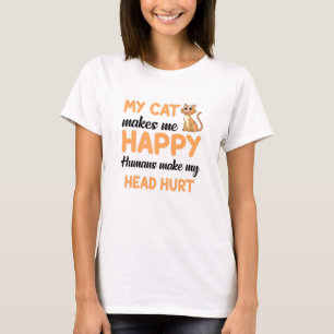 Cat Cats Cat Lover Pet Kitten Animal Funny Gift T-Shirt