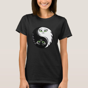 Cat Cats Cat Lover Ying Yang Hangover Gift Idea T-Shirt