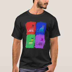 Cat Cats Cat Pop Art T-Shirt