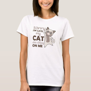 Cat Cats Kittens Funny Saying Cute Animals T-Shirt