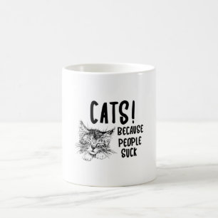 Cat Cats Pet Kitten Cat Lover Cute Funny Gift Idea Coffee Mug