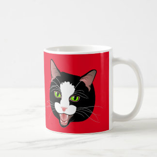 Cat Chat COFFEE MEOW! by BlissAndKittens Mug