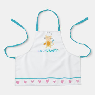 Cat Chef Apron for Kids