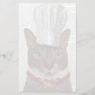 Cat Chef Stationery