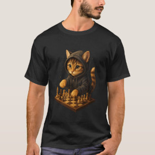 Cat Chess Funny Strategy Game Cat Lover Shirt 1