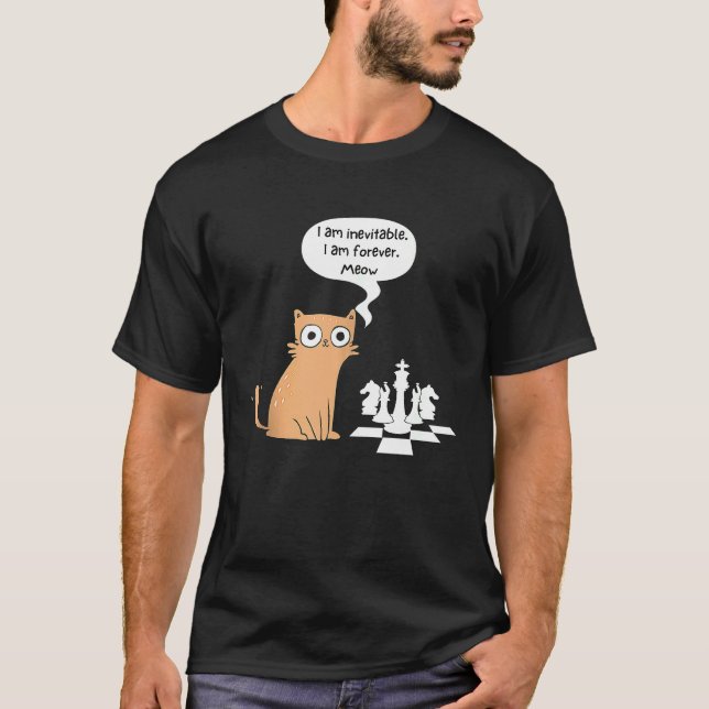 Cat Chess Player  Gamer Quote Tank Top (Front)