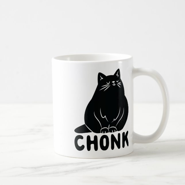 Cat Chonk  Coffee Mug (Right)