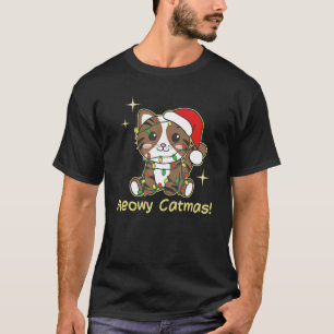 Cat Christmas Animals Cute Cats Meowy Catmas 11 T-Shirt