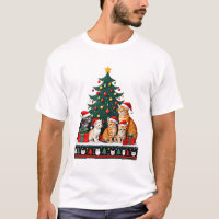 Cat Christmas Funny Ugly Women Men Merry Gift (5)