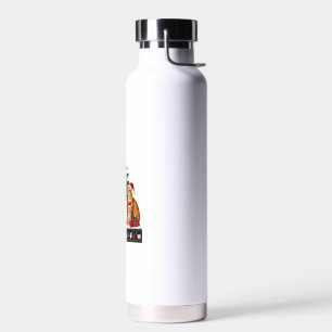 Cat Christmas Funny Ugly Women Men Merry Gift (5) Water Bottle
