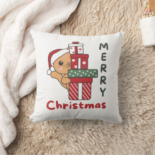 Cat Christmas Gift Winter Animals Cats Cushion