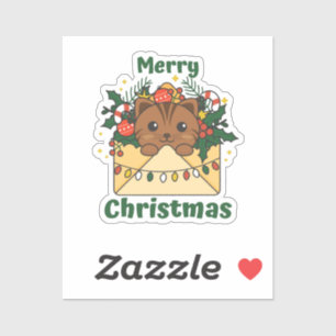 Cat Christmas Letter Winter Animals Cats