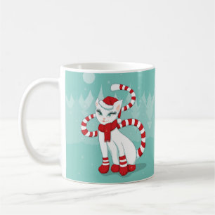 Cat Christmas Mood - Holiday Ready Kitty Coffee Mug