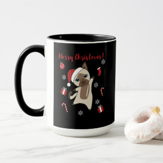 Cat Christmas Snow Winter Animals Cats Mug