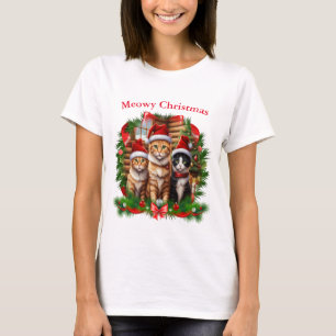 Cat Christmas T-Shirt