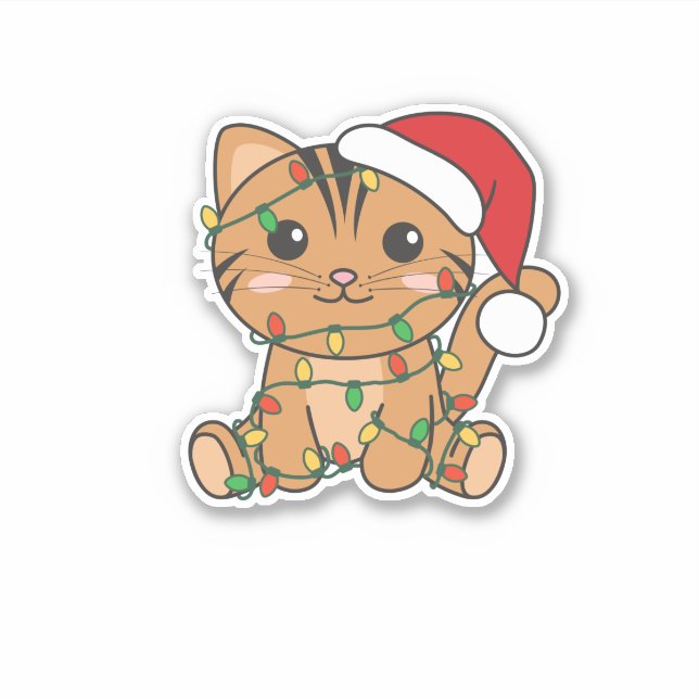 Cat Christmas Winter Animals Cats (Front)