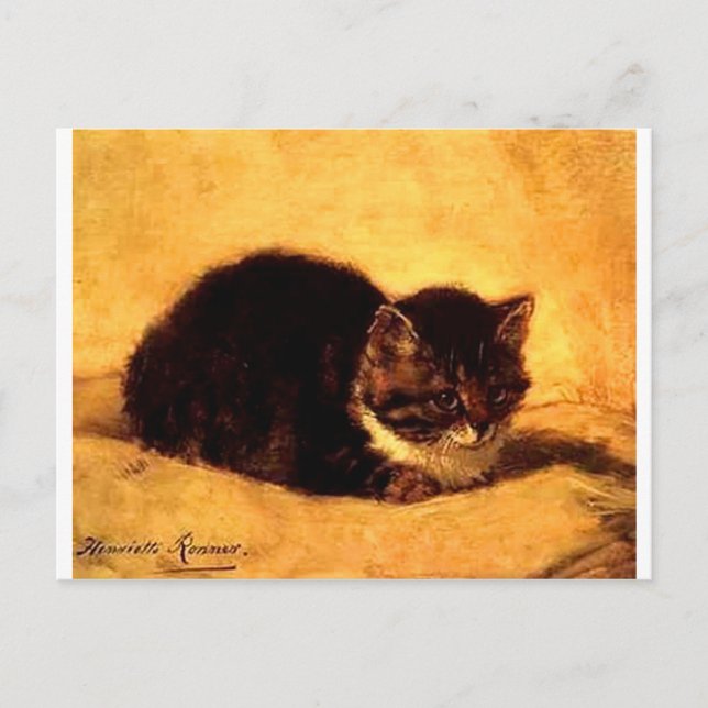 cat-clip-art-11 postcard (Front)