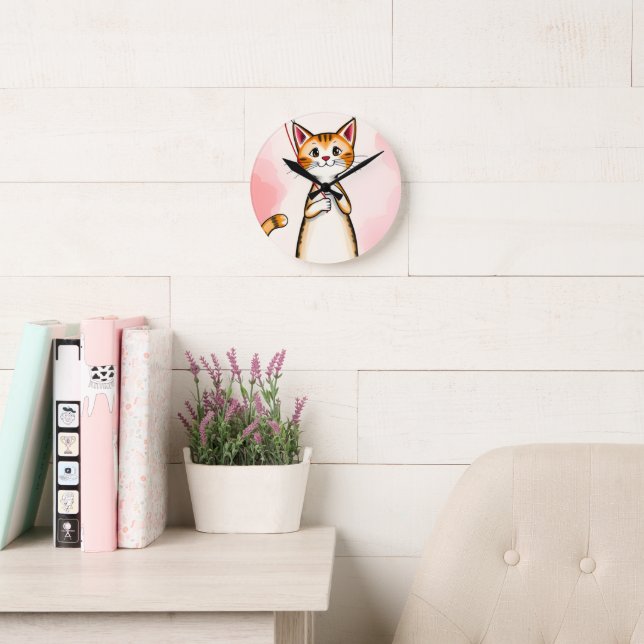 Cat Clock (Reading Room)