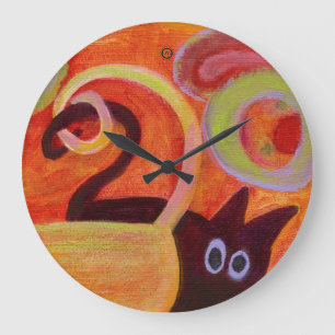 cat clock