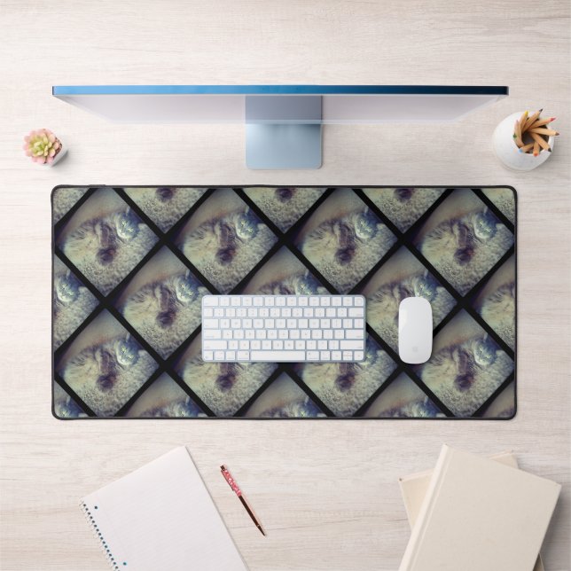 Cat Collage by Shirley Taylor Desk Mat (Office 1)