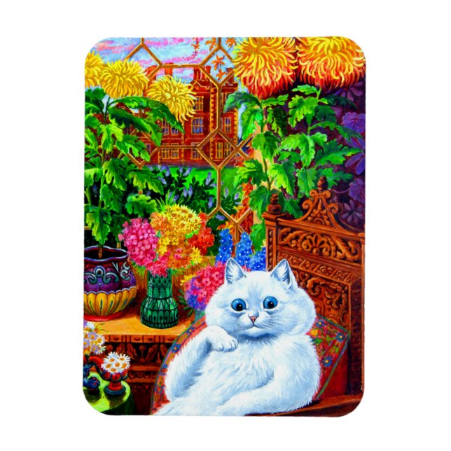 Cat College Master Magnet (Vertical)