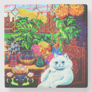 Cat College Master Stone Coaster