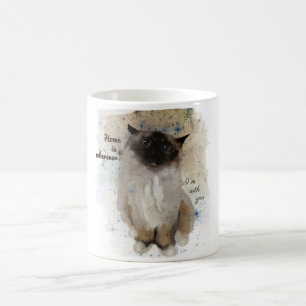 Cat colour mug