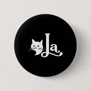 Cat Comma La Kamala Harris For President 2024 Elec 6 Cm Round Badge