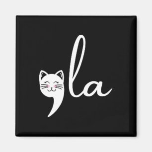 Cat Comma La Kamala Harris For President 2024 Elec Magnet