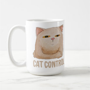 Cat Control Coffee Mug
