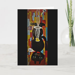 "Cat Cossette the Destroyer" Birthday Card