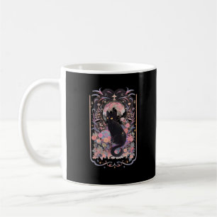 Cat Cottagecore Academia Goblincore Witch Goth Men Coffee Mug