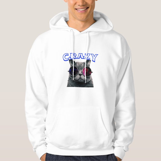 cat crazy  hoodie (Front)