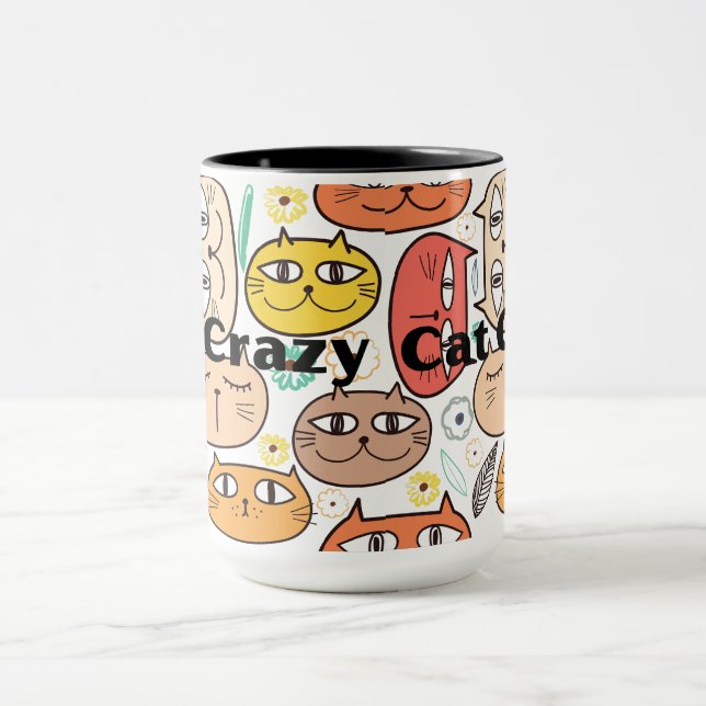 Cat Crazy Mug (Center)
