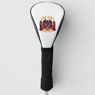 cat cult golf head cover
