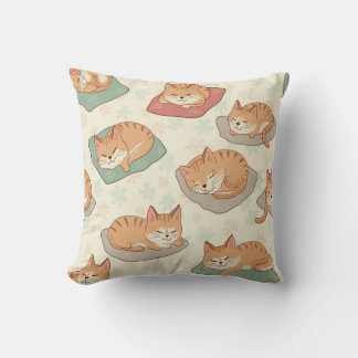 cat cushion pillow