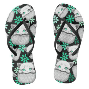 Cat Cute and Playful peaking from a Pocket Thongs