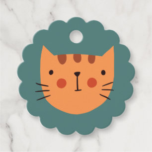 Cat Cute Gift Favour Tags