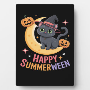 Cat Cute Halloween Aesthetic Essential T-Shirt Plaque