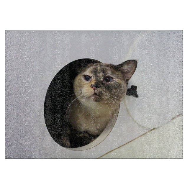 Cat Cutting Board (Front)
