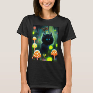 Cat Cyber Punk Weird Men Women Boys Girls 1 T-Shirt