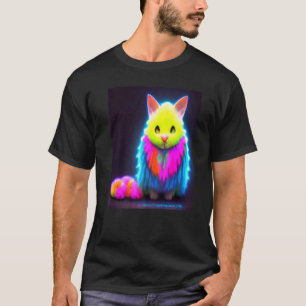 Cat Cyber Punk Weird Men Women Boys Girls 3 T-Shirt